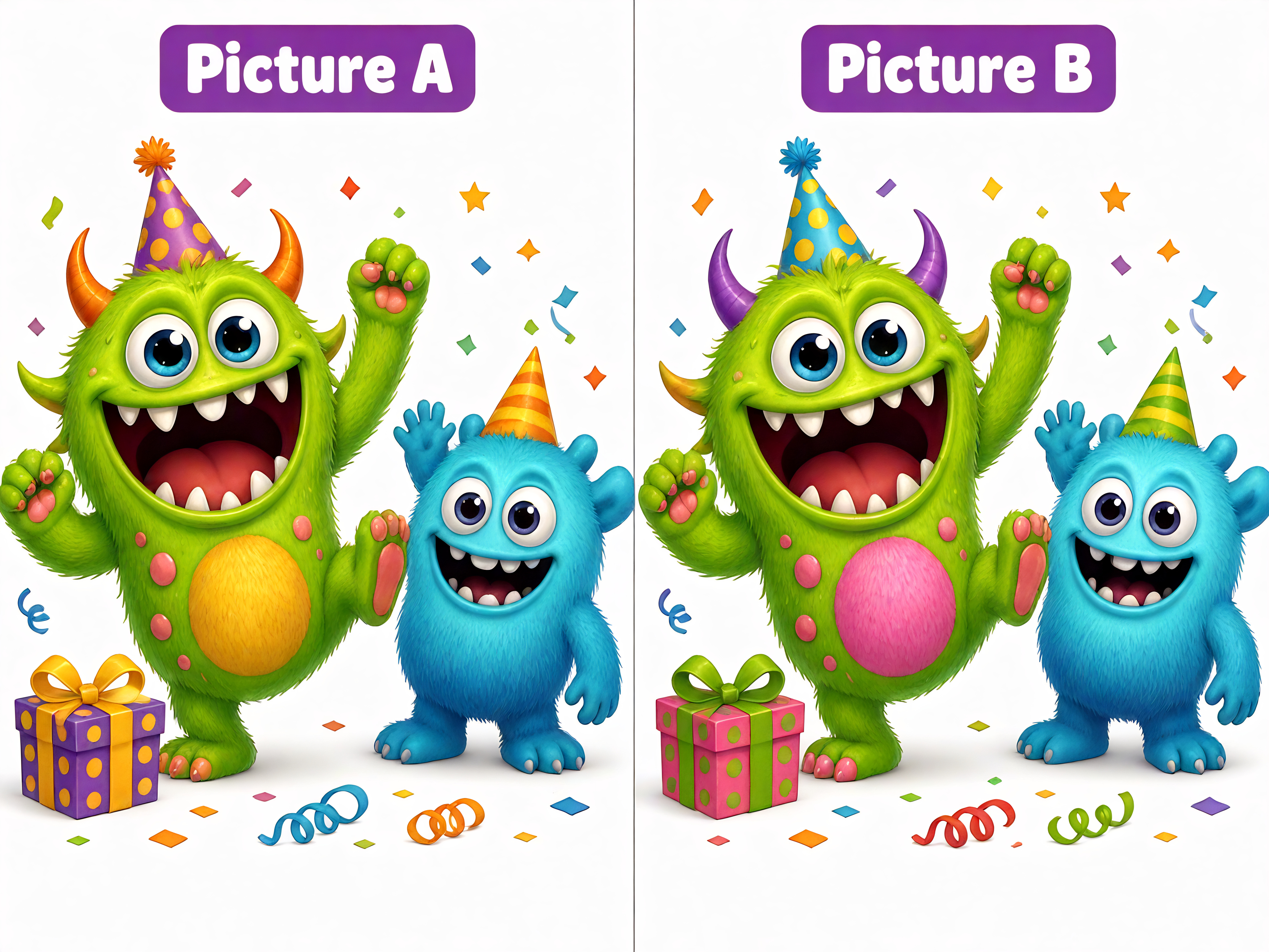 Spot the Difference - Birthday Party